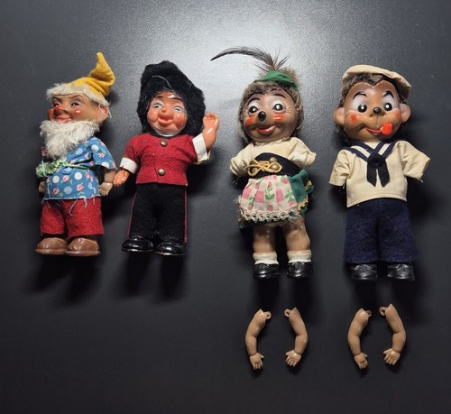 Vintage celluloid puppen - 4,