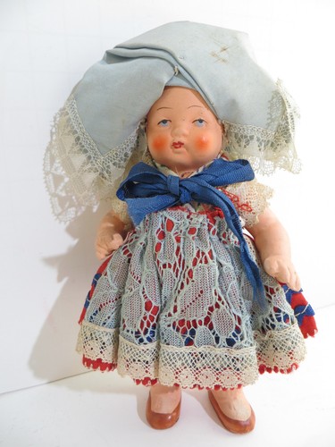 Kleine antike porzellan puppe - kleine,,