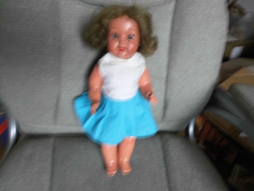 Alte antike vintage puppe - /,