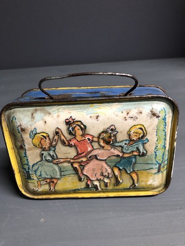 Antiker puppen blechkoffer - antiker,