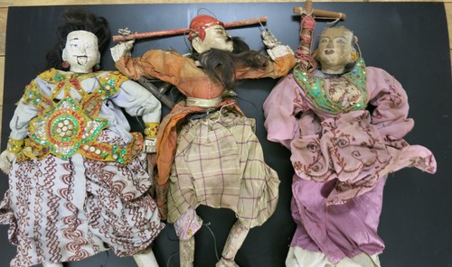 Antike asiatische puppen - 3,