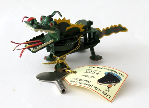 Vintage blech spielzeug tucher - vintage,