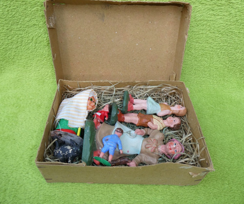 Antike figuren hänsel gretel - figuren, hänsel,