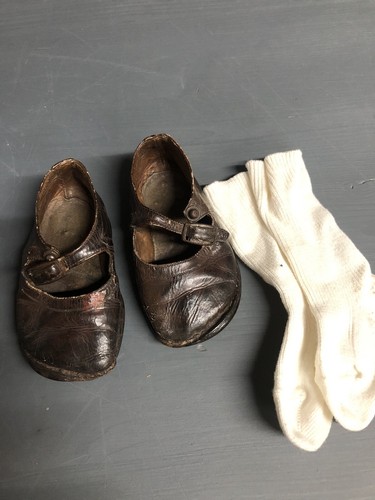 Antike puppenschuhe - puppenschuhe, +