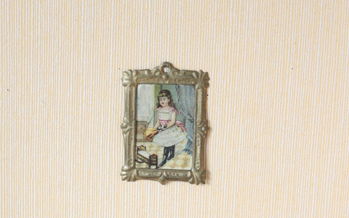 Antikes bild mädchen erhard - mädchen,