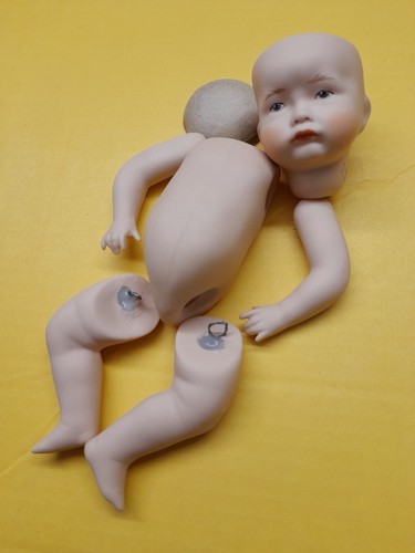 Antike kleine porzellan puppe - antike,