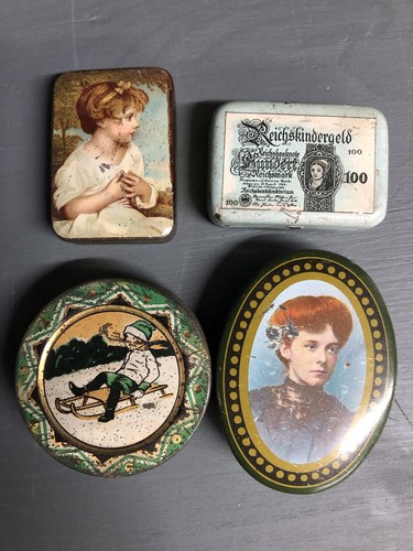 Antike kaufladendosen - 4,