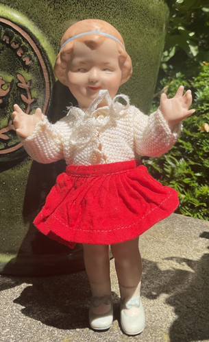 Alte ganz porzellan puppe - puppe, sehr