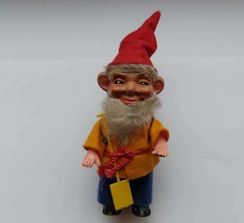 Zwerg puppe 14cm hoch aus - 14cm,