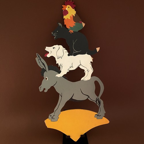 1950er märchenholzbild - 1950er,