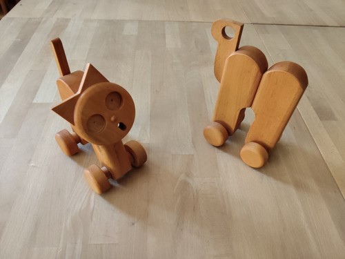 Vintage holzspielzeug set - vintage,