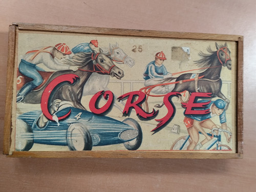 Corse pferderennen spiel antik - pferderennen,