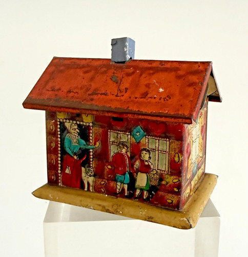 Alte penny toy - alte, spardose