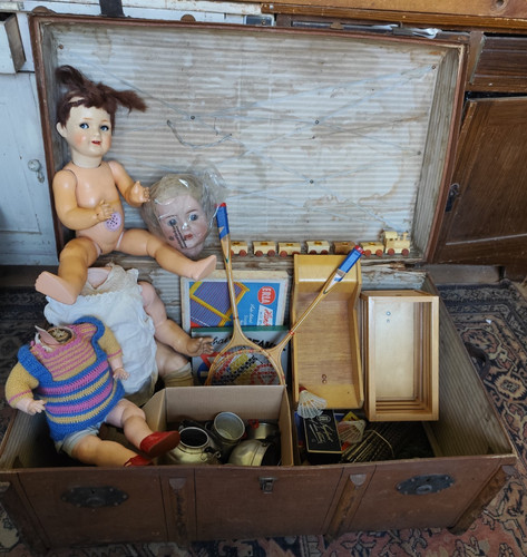 Alter spielzeug koffer - alter,