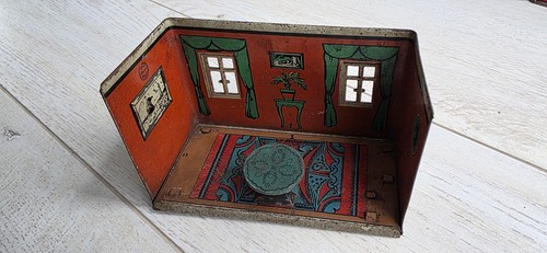 Miniatur puppenstube aus blech - aus,